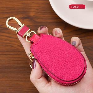 Ví đựng chìa khóa mới bán sỉ cho nam và nữ, đa năng, túi mini nhỏ gọn và tiện lợi, dễ thương, dùng trong nhà, có khóa kéo, móc chìa khóa ô tô - Product Image 6