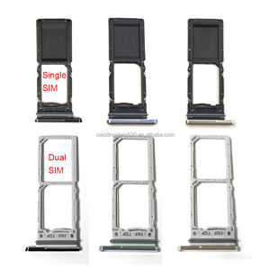 Pour Samsung pour Galaxy F946 Z Fold 5 Fold5 double support de plateau de <span class=keywords><strong>carte</strong></span> SIM adaptateur de prise pièce de réparation électronique de remplacement - Product Image 1