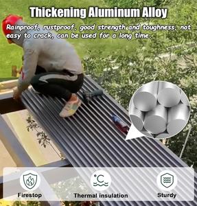 Bobina di Lamiera di Alluminio per Coperture Travi Prefabbricate Lastra di Alluminio per Tetto Pannello di Copertura in Alluminio Pannelli Isolanti - Product Image 3