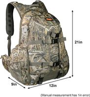 Échantillon gratuit : Sac de voyage camouflage pour la chasse en plein air, sacs de pêche, sac de randonnée camouflage pour hommes