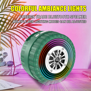 ลำโพงบลูทูธดีไซน์สวย ของขวัญสุดพิเศษ ขนาดพกพา พร้อมไฟ LED สีสันสดใส รองรับการ์ด TF และเสียงเบสหนักแน่น - Product Image 2