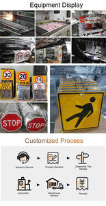 Ventes directes d'usine avertissement de trafic en aluminium résistant aux intempéries LED solaire réfléchissante pas de panneau de passage pour piétons - Product Image 5