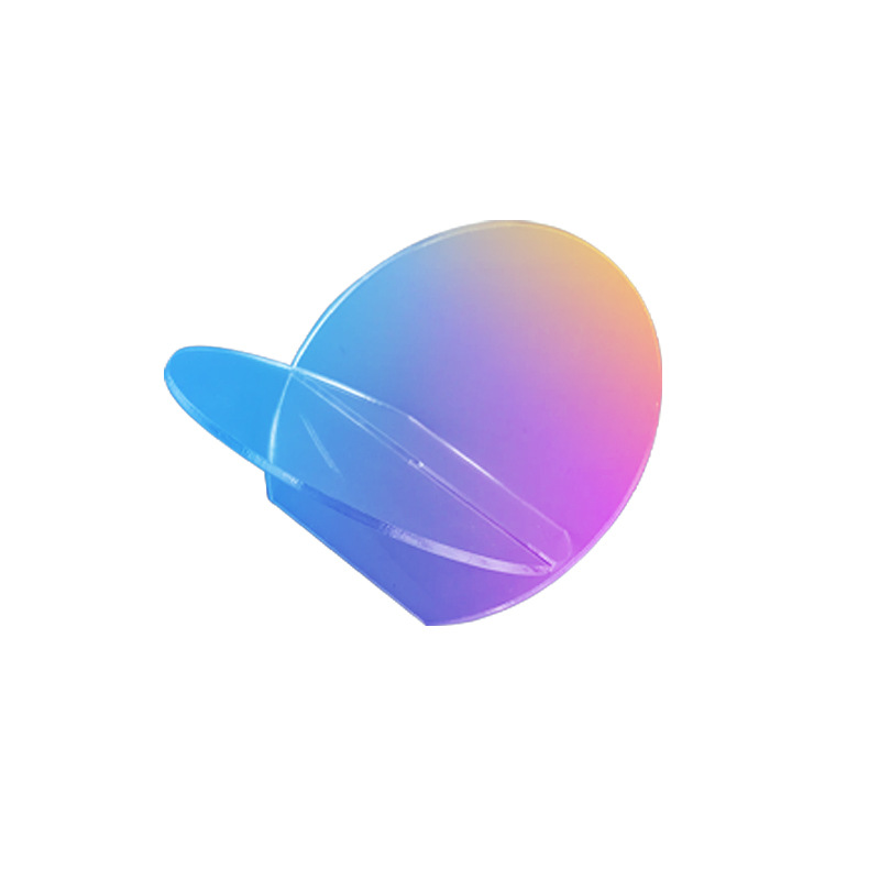 Bibliothèque colorée en forme de deux X