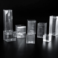 Nouvelle conception de boîtes cadeaux en plastique légères personnalisables avec revêtement de surface PP/PET/PVC, impression UV couleur personnalisée - OEM/ODM