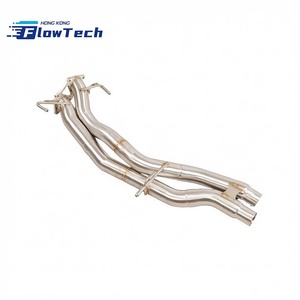 ท่อไอเสียหน้าแบบไหลสูงสำหรับ Porsche 957 Cayenne 3.6L V6 ผลิตจากสแตนเลส 304 ขัดเงา ติดตั้งได้โดยตรง - Product Image 6