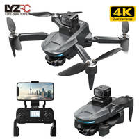 طائرة بدون طيار تجارية JHD L200 PRO MAX بكاميرا مزدوجة عالية الدقة 4K مع محرك بدون فرش ونظام GPS وWiFi 5G وخاصية تجنب العوائق وتحكم عن بعد وقابلة للطي