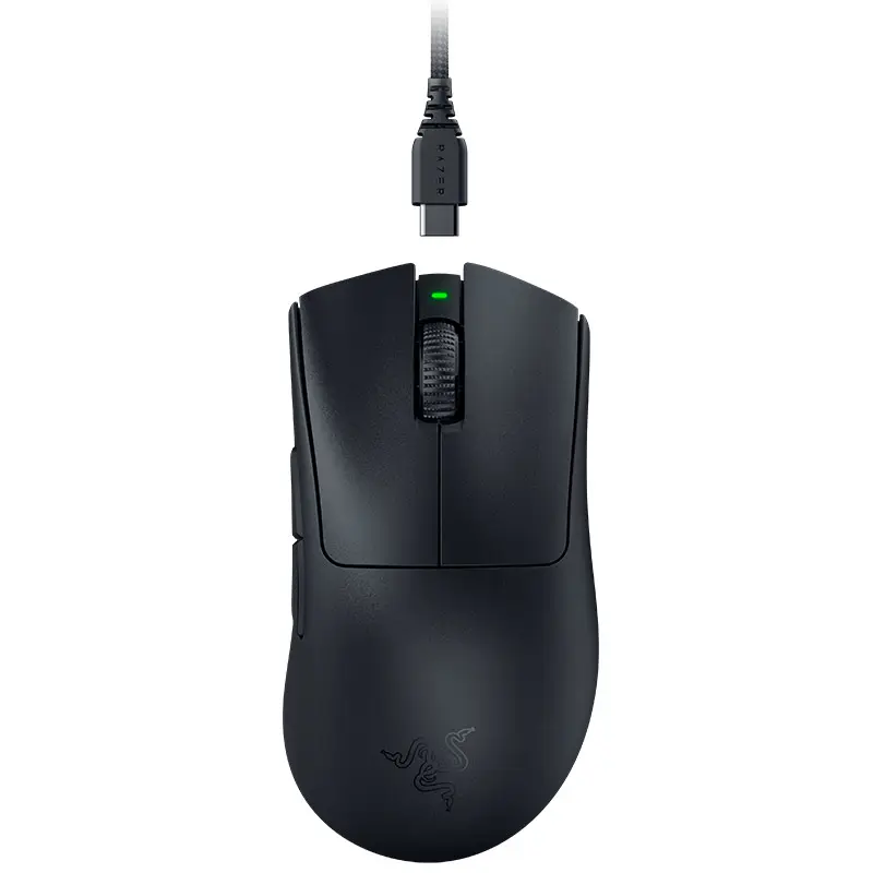 Ratón inalámbrico profesional Razer Viper V3, ratón ligero, diseño ergonómico de mano derecha negro (Interfaz de carga tipo C)