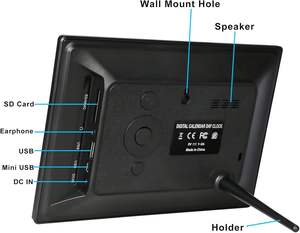 Reloj Despertador Digital de 7 Pulgadas con 12 Alarmas, Función de Atenuación Automática, Fecha y Hora, para Personas Mayores con Demencia - Product Image 6