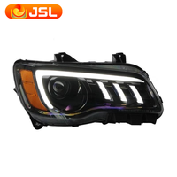 Pour Chrysler 300 300 C 2011-2023 Phare Lueur Diode DRL Lueur Diode Phare Noir Bez Projecteur Multicolore Phare
