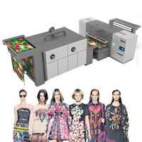 Máquina de Impresión Textil Digital de 240 cm, 64 Cabezales, 600 dpi, Servicio Postventa del Fabricante, Tela Jacquard