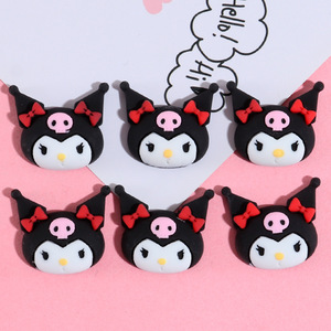 Decoraciones de resina EVA de Kuromi, My Melody, Cinnamoroll y Hello Kitty para fundas de teléfono, horquillas, tazas y pegatinas. - Product Image 3