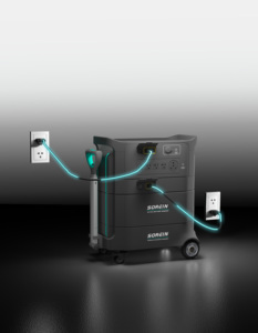 Lithium <b>Battery</b> <b>48v</b> 200ah 3000W Portable Power Station Solar Generator Eu Stock 3000w Output 220 Lithium <b>Battery</b> <b>48v</b> 2 - Product Image 5