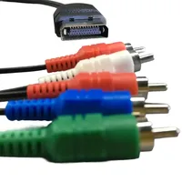 Cable AV de 1.8m para Microsoft Classic XBOX, Cable de Audio y Video RCA HD para TV LCD y Proyector, Cable de Extensión