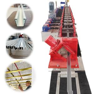 Leichte Stahl kiel walzen form maschine Metallrahmen bolzen und Schienen licht herstellungs maschine Trockenbau-CU-<span class=keywords><strong>Profile</strong></span> im Bauhaus - Product Image 1