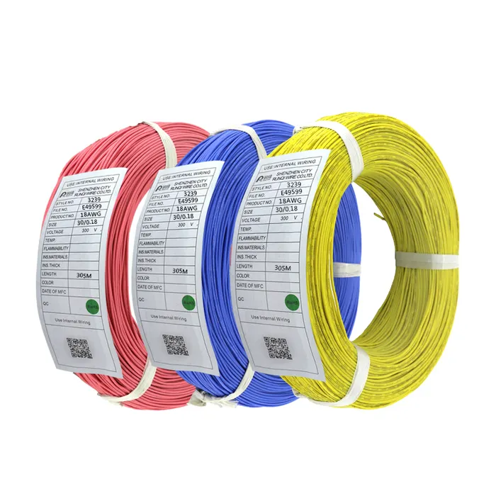 Guangdong Kawat Silikon Pembuatan Tembaga Tinned Conductor18AWG Single Core Silikon Kawat Listrik