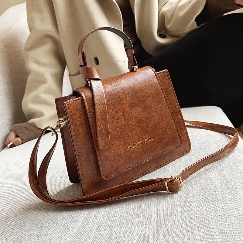 Good Quality PU Leather Bag Hand And Cross Fashion Women's Shoulder Bags