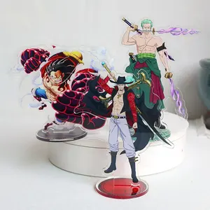 Anime mal yüksek kalite özel Anime karakter baskılı şeffaf akrilik Anime standı plastik Standee