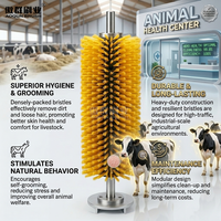 Ventes chaudes Brosse rotative automatique pour vache Brosse pour le corps de la vache avec moteur pour l'équipement d'élevage de bovins