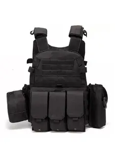 Factory wholesale tactical plate carrier backpack carrier multi-function mesh vest