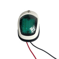 Fournitures marines lumière LED rouge vert Marine Boat Yacht Tribord Port Bow Navigation Signal Lights Lampes