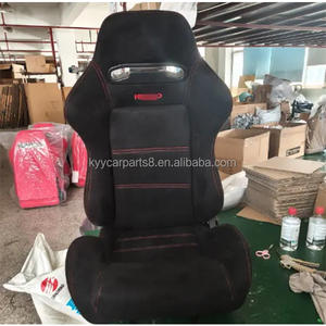 Asiento Recaro de Tela de Gamuza con Diseño de Piña, Más Vendido, con Espuma Viscoelástica, Reclinable, Tipo Bucket, Asiento de Carreras - Product Image 4