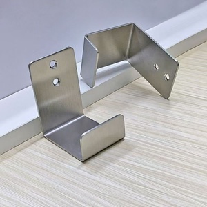 Siêu chính xác cao tùy chỉnh dịch vụ cắt laser tùy chỉnh tấm kim loại chế tạo thép không gỉ treo tường móc - Product Image 2