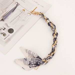 Porte-clés en soie tissée pour femme, breloque de sac, décoration, porte-clés de voiture, cadeau de fête - Product Image 2