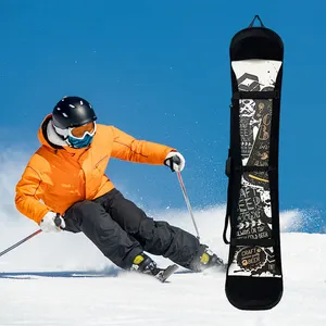 Snowboard Sleeve Cover Case Neoprene Snowboard Storage Bag Practical Protective Equipment Pouch Ski Travel Bag for Skiing