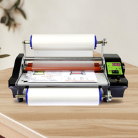 Machine à plastifier à chaud/froid Zequan ZQ-UV-360 A3/A4/A5/A6 UV DTF 110V/220V, largeur de film 0-35cm, épaisseur 0-6mm