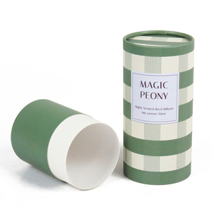 Luxury Soy Wax Candle Jars Packing Box Cylinder Rigid Cardboard Paper <strong>Tube</strong> Packaging Boxes for Candle <strong>Tube</strong> - Product Image 5
