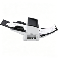 Scanner industriel A3 RICHO Fi-7600, 100 ppm, numérisation couleur recto verso, chemin de papier droit, scanner de documents grand volume