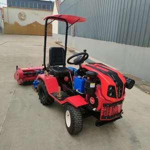 Nouveau modèle de petit tracteur de 15 chevaux à quatre roues machine agricole bon marché pour pelouse et domaine - Product Image 5