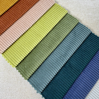 Tissu en velours flanelle super doux 200 GSM, tissu d'ameublement 100% polyester, tissu peluche tricoté pour canapé avec revêtement imperméable pour lit d'animal de compagnie