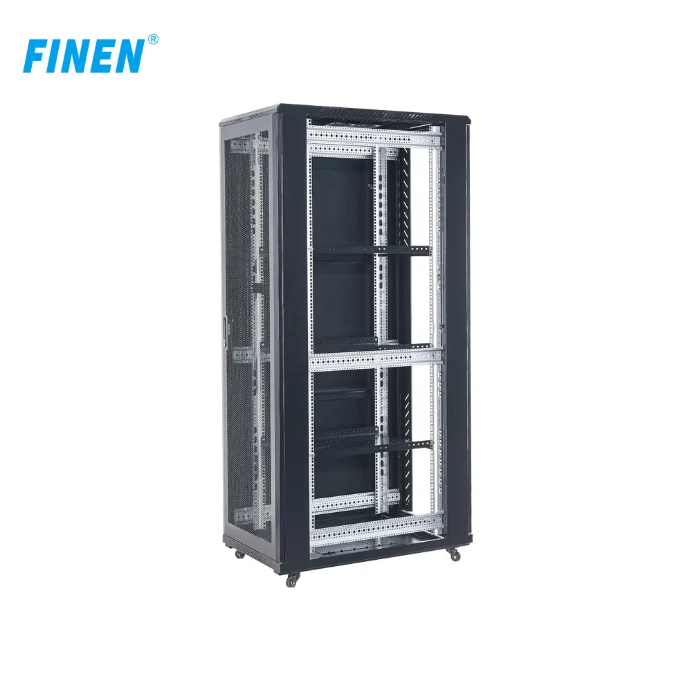 FINEN 600mm*1000mm*42U Adjustable Network Data Center 42U Rack Server Cabinet