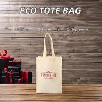 Sac fourre-tout d'épicerie recyclé avec logo imprimé personnalisé sac à provisions en toile lourde grand sac en coton personnalisé réutilisable cadeau de supermarché