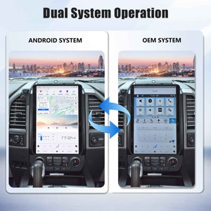 Autoradio Android 13 14,4 pouces pour Ford F150 2015-2021 Navigation GPS Lecteur multimédia Carplay et écran LCD numérique - Product Image 5