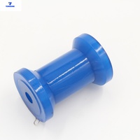 Rouleau de quille robuste pour le chargement de bateaux Butée d'arc en caoutchouc pour remorques avec plusieurs tailles d'alésage Pièces et accessoires de remorque
