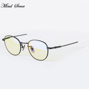 Vintage retro kim loại khung rõ ràng ống kính quang học kính thời trang Harry Eyewear Kính mắt màu đen nhỏ vòng tròn mắt kính - Product Image 5