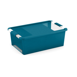 Contenitore in Plastica BI BOX 55X35 H. 19CM 26LT Verde Acqua - Product Image 1