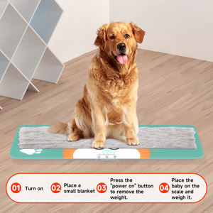 Bestseller Haushaltswaage Große Kapazität 100kg LED <span class=keywords><strong>Digital</strong></span> Elektronische Gehärtete Glas Moderne Waage für Säuglinge und Haustiere - Product Image 3