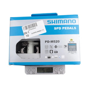 <span class=keywords><strong>Pedales</strong></span> de bicicleta de montaña <span class=keywords><strong>SHIMANO</strong></span> <span class=keywords><strong>M520</strong></span>, <span class=keywords><strong>pedales</strong></span> de aleación de aluminio autoblocantes <span class=keywords><strong>para</strong></span> bicicleta de montaña con juego de tacos SH51 - Product Image 6