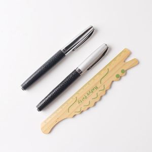 Stylos promotionnels de bureau portables en plastique de haute qualité avec logo personnalisé - Product Image 5