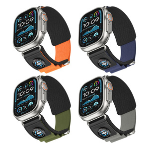 Cong End 18Mm 22Mm 40Mm 49Mm Sang Trọng Màu Cam Vàng Capri Màu Xanh Thông Minh Đồng Hồ Dây Đeo Cho Casio Apple Siêu Phụ Nữ - Product Image 5