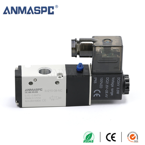 Válvula Neumática de la Serie <span class=keywords><strong>3V210</strong></span> NC/<span class=keywords><strong>NO</strong></span>, Válvula Solenoide de Dos Posiciones y Tres Vías Normalmente Cerrada <span class=keywords><strong>3V210</strong></span>-<span class=keywords><strong>08</strong></span>-NC - Product Image 2