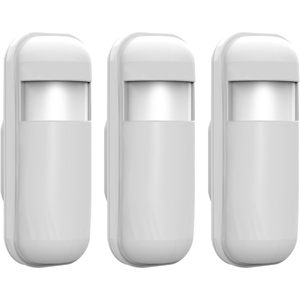 PGST – détecteur de mouvement infrarouge intelligent, 3 packs, pour système de sécurité domestique, alarme antivol, alimenté par batterie, blanc - Product Image 1