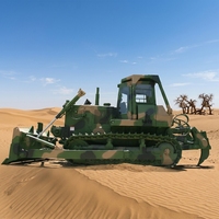 Bulldozer de développement montanais SD22J, équipement de terrassement à chenilles, camouflage dissimulable, épaissi et résistant à l'usure