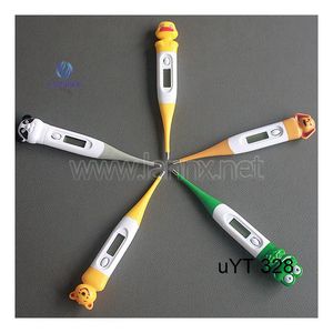 LANNX UYT เครื่องวัดอุณหภูมิดิจิตอลสำหรับเด็ก,เครื่องวัดอุณหภูมิดิจิทัลแบบหัวนิ่มสำหรับผู้ใหญ่และเด็กปี328 - Product Image 6