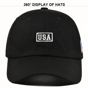 Gorras de Béisbol Americanas Deportivas y Formales con Bordado Personalizado al por Mayor, Unisex, 100% Algodón, Tejido Común, Sin Estructura, Estilo USA - Product Image 5