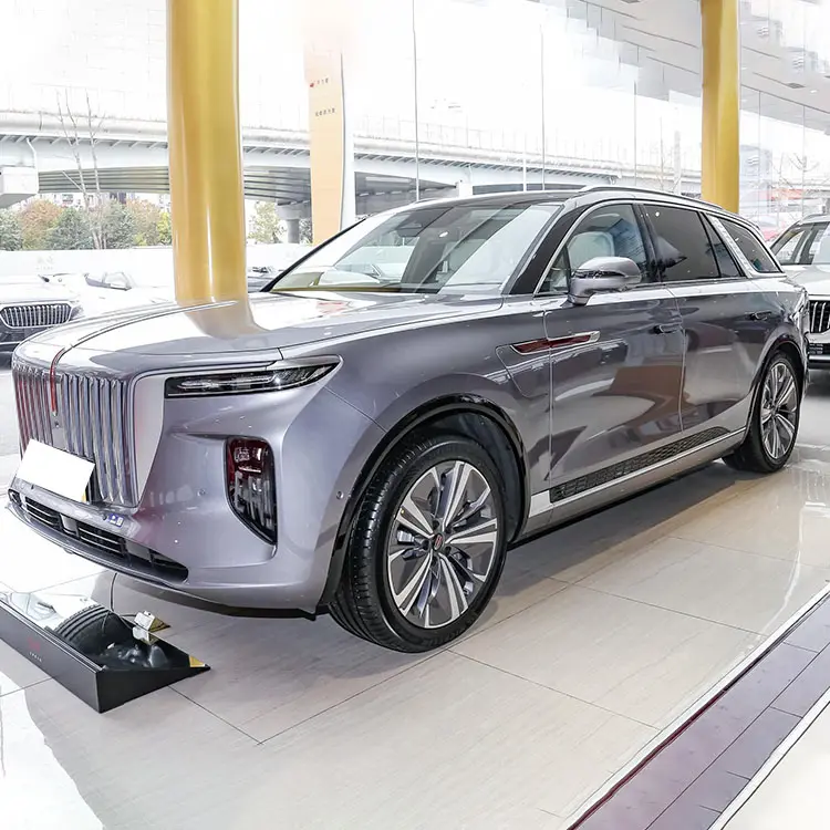 Faw Hongqi E Hs9 elektrikli EV yeni enerji SUV araç kullanılmış araba yeni araba carro electrico para adultos