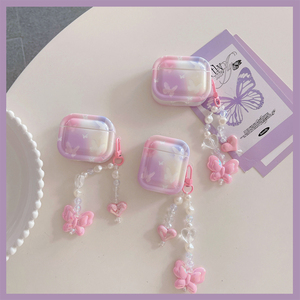 Fleur écouteur <span class=keywords><strong>coque</strong></span> de protection <span class=keywords><strong>papillon</strong></span> Imd casque étui avec ornements pour <span class=keywords><strong>Airpods</strong></span> 1 2 3 Pro pour <span class=keywords><strong>Airpods</strong></span> Pro 2 couverture - Product Image 1